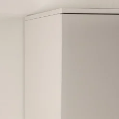 Nice - Armoire 2 porte en bois H177cm - Beige