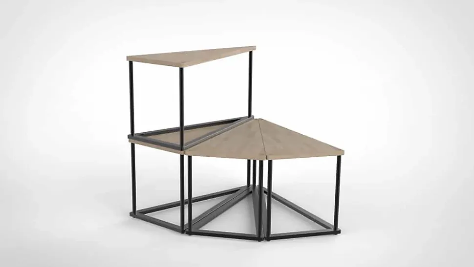 NORDLINGER PRO Pied design Unikk bois