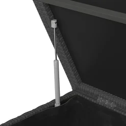 OK-Living Coffre pour coussins Anthracite 146x80cm
