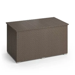 OK-Living Coffre pour coussins Marron 146x80cm