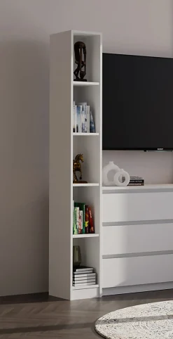 ONYX - Etagère pour livres ou décoration - 182x25x30