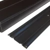 OPTIMUM pack portes de placard coulissantes, 2 vantaux décor chêne sauvage partitionné miroir argent H2500mm X L1200mm