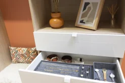 Organiseur de tiroir pour bijoux taille M gris Box & Beyond
