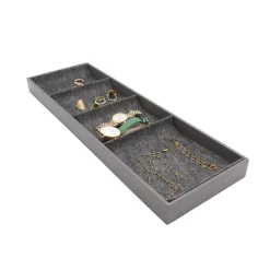 Organiseur de tiroir pour bijoux taille S gris Box & Beyond