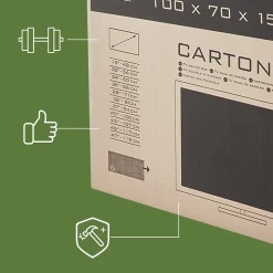 Pack and Move - Carton de protection pour TV 47