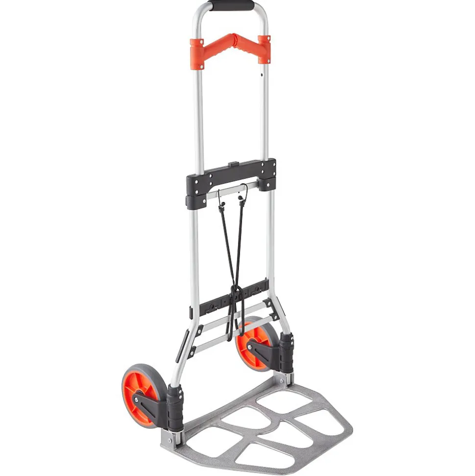 Pack and Move - Diable pliable en aluminium - 35 x 48 x 119 cm - 130 KG max - Pour déménagement et transport