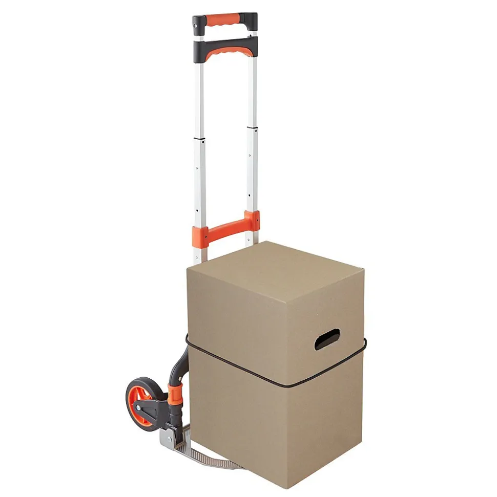 Pack and Move - Diable pliable en aluminium - 28 x 39 x 100 cm - 70 KG max - Pour déménagement et transport