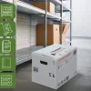 Pack and Move - Lot 20 cartons stockage - 55 x 30 x 30 cm - Poignées renforcées - 1 marqueur offert