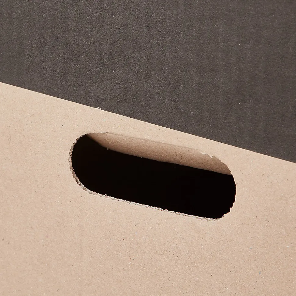 Pack and Move - Lot 60 cartons déménagement stockage S - 36 x 28 x 18 cm - Poignées renforcées - 3 adhésifs offerts