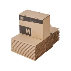 Pack and Move - Lot 24 colis pour expédition - Taille M - 21 x 32 x 15 cm - Carton renforcé - 20 KG max