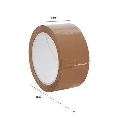 Pack and Move - Lot 6 rouleaux ruban adhésif marron pour emballage et déménagement - 66 m - Qualité Premium