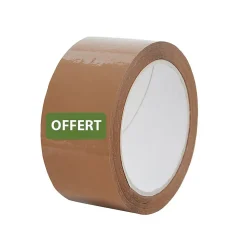 Pack and Move - Lot de 30 cartons déménagement livres avec poignées + 1 adhésif GRATUIT
