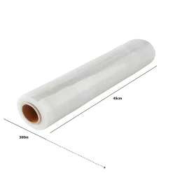 Pack And Move - Rouleau Film Étirable - 300 M - Transparent - Film Déménagement Film Emballage Film Palette Film Protection
