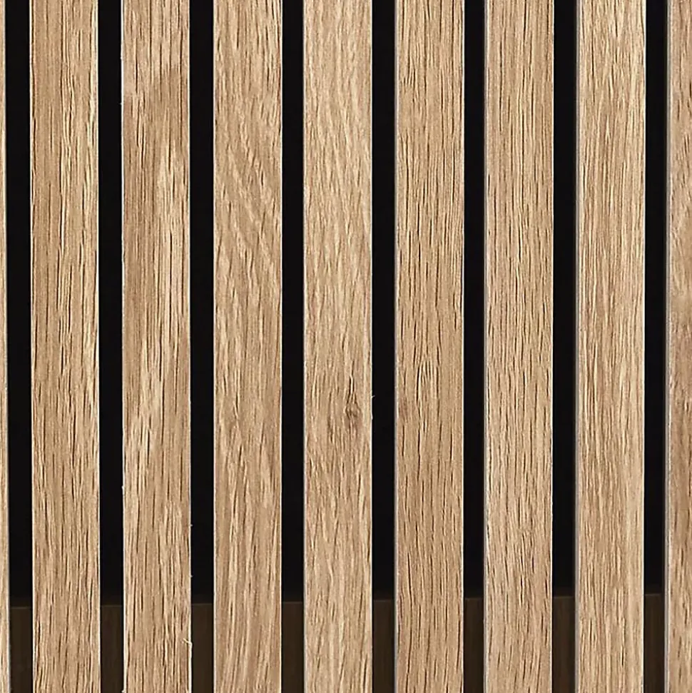 PAJAN - Bibliothèque Etagère Effet Bois avec Tasseaux
