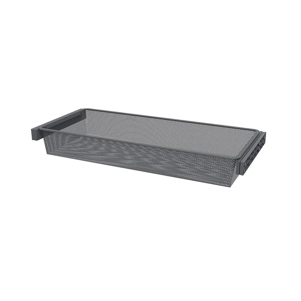 Panier coulissant filaire acier gris Atomia L. 96,4 cm x P. 40 cm GoodHome