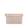 Panier déco macramé 25x15cm, Sior