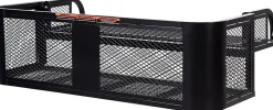 Panier de Chargement Arriere pour VTT Panier de Rack Cadre Metallique en Maille et Charge 25KG