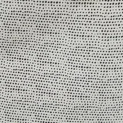 Panier de rangement cube avec poignée Achille noir et blanc