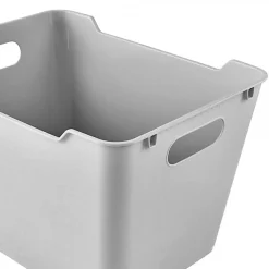Panier de rangement design 20 litres lotta - Gris
