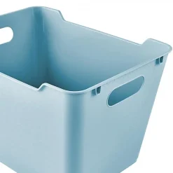 Panier de rangement design 20 litres lotta - Bleu