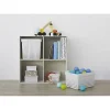 Panier de rangement en Plastique Recyclé L - Noir