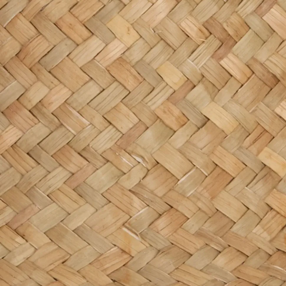 Panier de rangement enfant Pompons - L. 34 cm - Marron