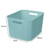 Panier en crochet Crochy 19L bleu - Artic- 5five