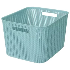 Panier en crochet Crochy 19L bleu - Artic- 5five