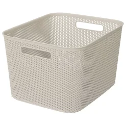 Panier en crochet Crochy 19L lin - Beige lin- 5five