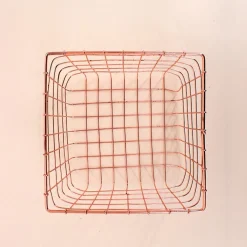 Panier en métal 20x20x15cm, Steffy