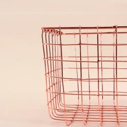 Panier en métal 20x20x15cm, Steffy
