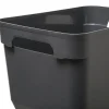 Panier en plastique grand modèle Gris Solutions+ - 5Five