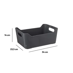 Panier en plastique 6L - Blanc- 5five