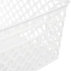 Panier en plastique 11L Blanc Folk - 5Five
