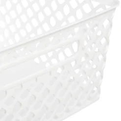 Panier en plastique 11L Blanc Folk - 5Five