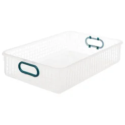Panier rectangulaire bas 6.6L - Bleu- 5five