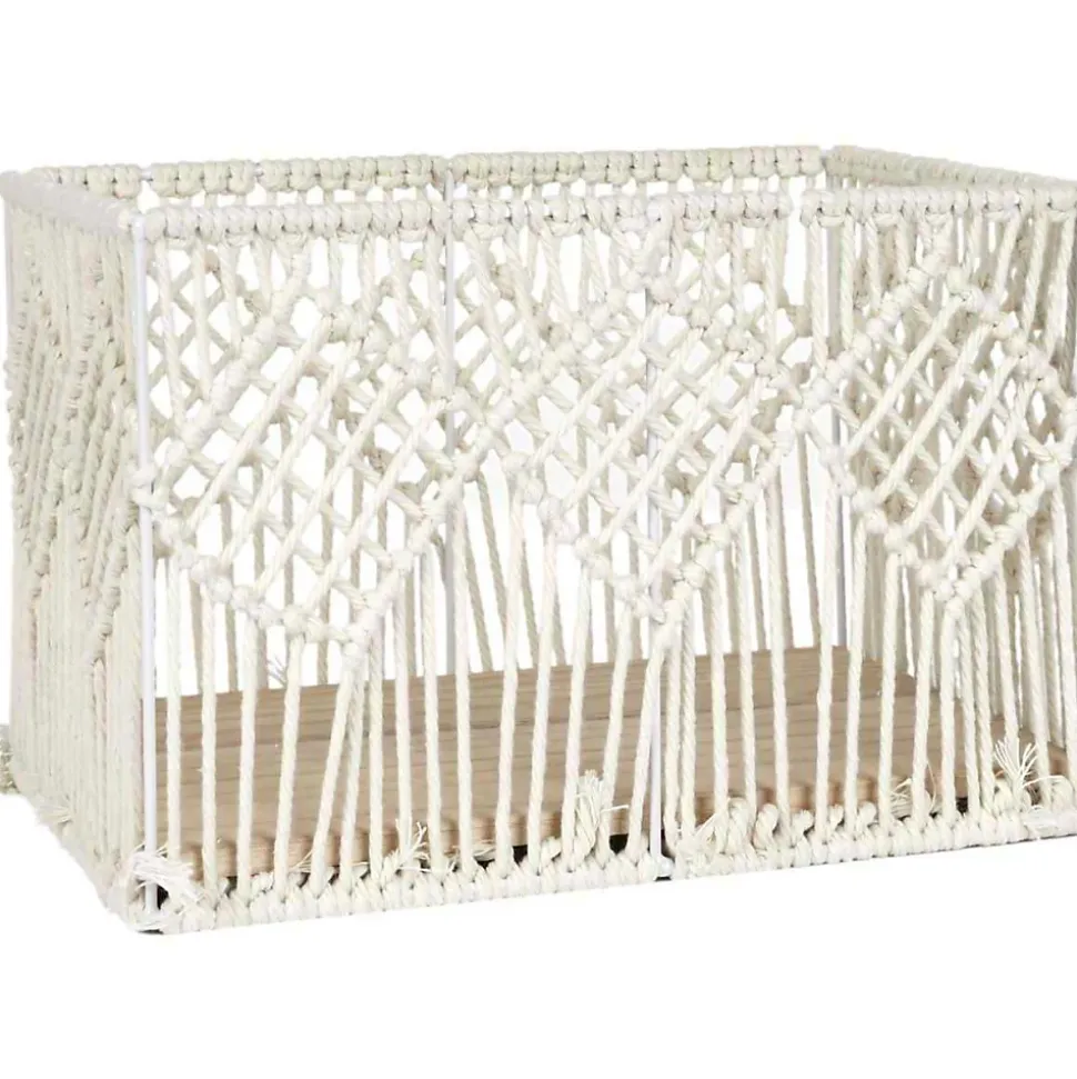 Panier rectangulaire gigogne Boho (Lot de 3)