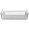 Panier suspendu en métal filaire noir Longueur 56cm