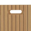 Panier Tasso 31x31cm bois - Beige- 5five