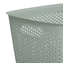 Panier Tila 17L sauge en plastique - Vert- 5five