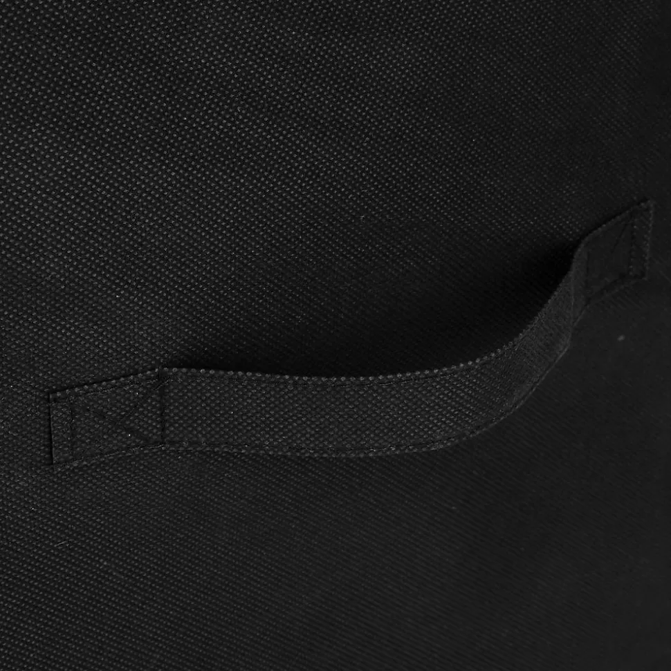 Panier tissu lanière 31x31 cm Noir Mix N' Modul - 5Five