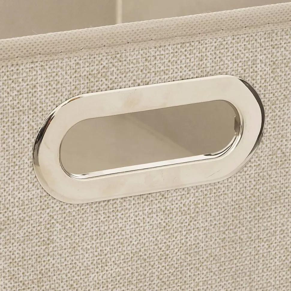 Panier tissu 31x15 cm Beige chiné Mix N' Modul - 5Five