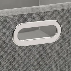 Panier tissu 31x15 cm Gris clair chiné Mix N' Modul - 5Five