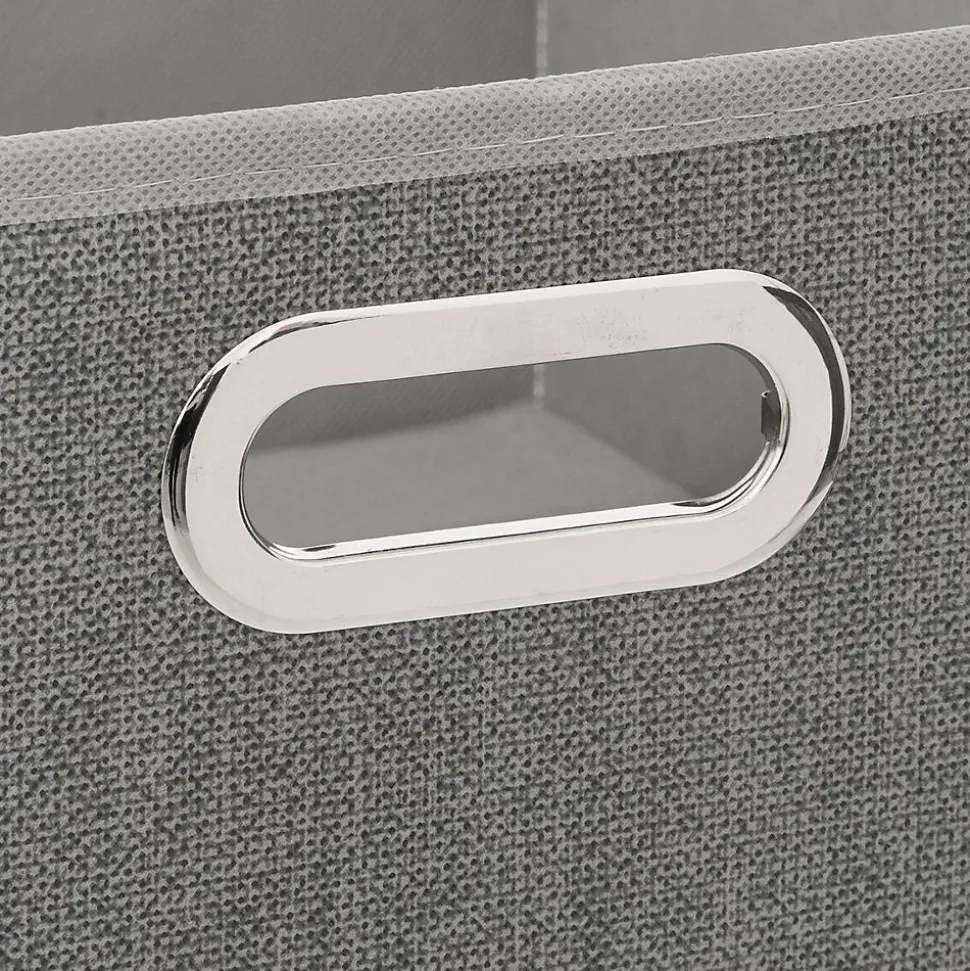 Panier tissu 31x15 cm Gris clair chiné Mix N' Modul - 5Five