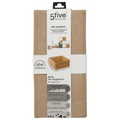 Panier toile de jute 31x15cm Mix 'n Modul - 5Five