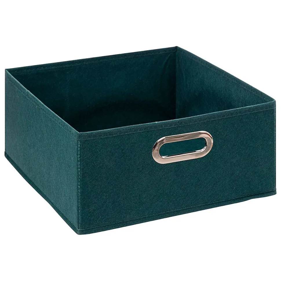 Panier velours 31x15 cm Bleu pétrole Mix N' Modul - 5Five