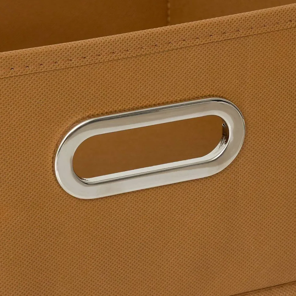 Panier velours 31x15 cm Jaune moutarde Mix N' Modul - 5Five