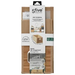 Panier 15x31cm Latte bambou Mix N' Modul - 5Five
