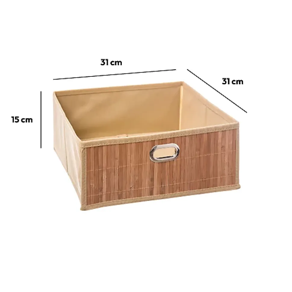 Panier 31x15cm Latte bambou Mix N' Modul - 5Five