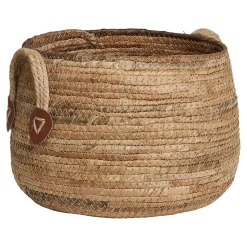 Paniers Aosta en Feuille de Bananier Naturels - Lot de 2